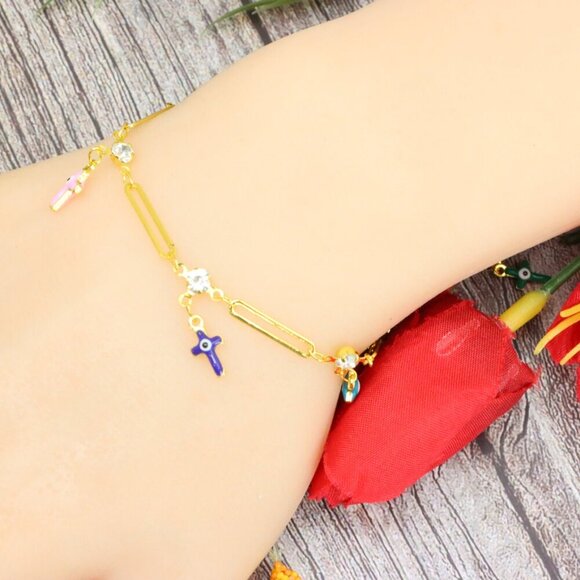 "Trendy Handmade Bracelet – A Stylish Gift for Women & Girls, MAR091398 - Picture 2 of 10